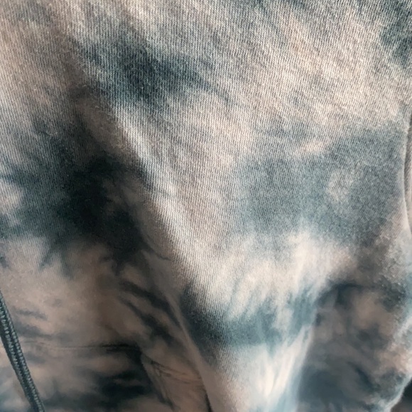 Athleta Medium Hoodie Tie Dye Ladies Sweat Shirt - Picture 2 of 5